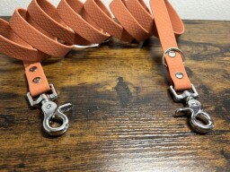 Přepínací hexa vodítko s vypouštěcími karabinami meruňkové