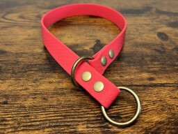 Hexa stahovací obojek červený