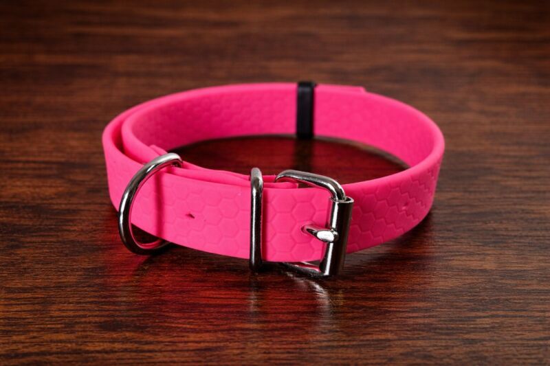 Hexa obojek svítivě růžový