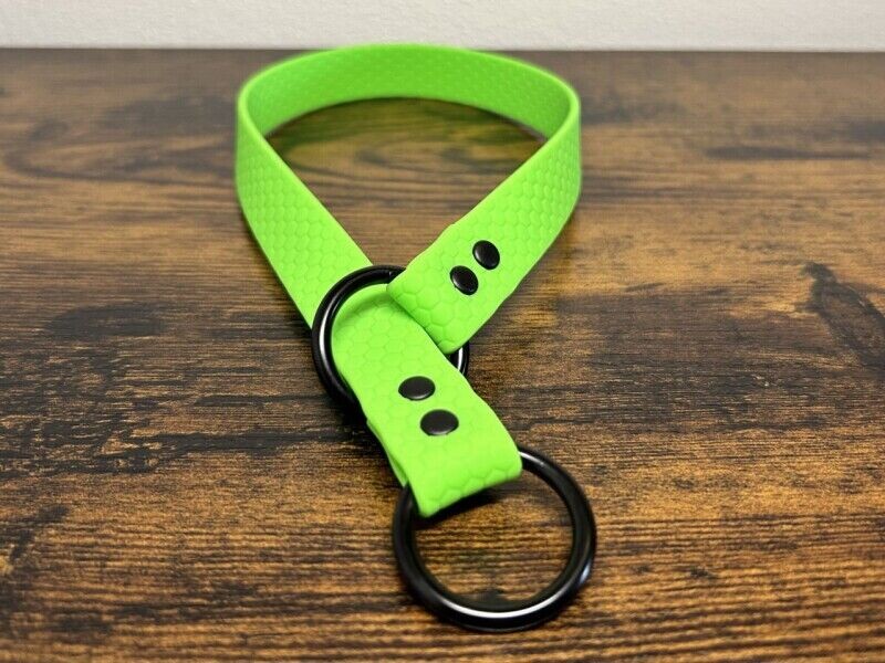 Hexa stahovací obojek svítivě zelený