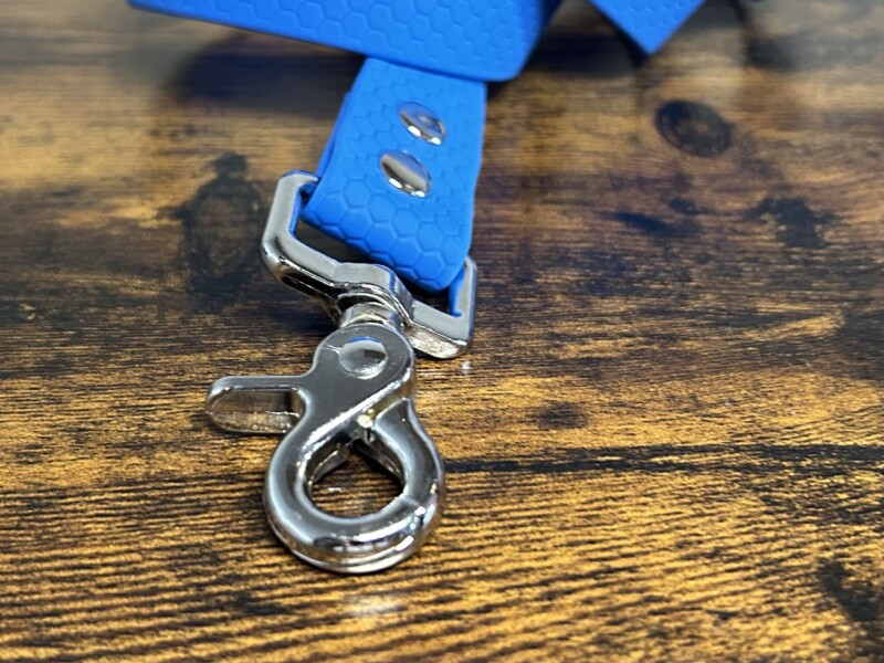 Hexa set, vodítko s vypoštěcí karabinou modrá
