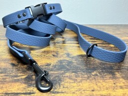 Hexa set petrolejový, černé kování