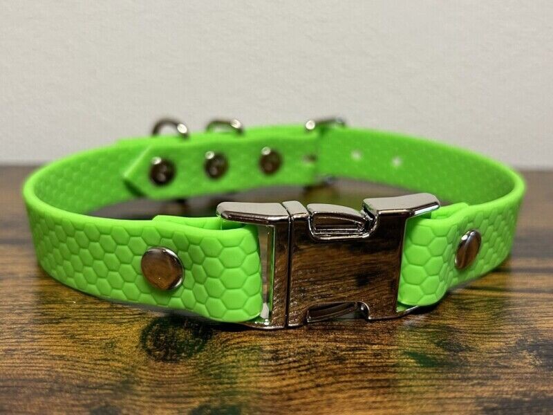 Hexa obojek s trojzubcem svítivě zelený