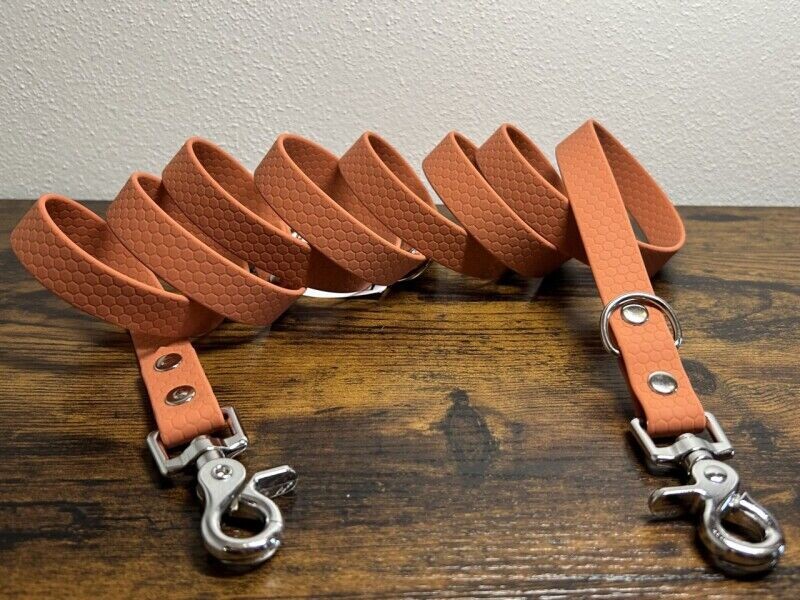 HEXA přepínací vodítko meruňkové s vypouštěcími karabinami  