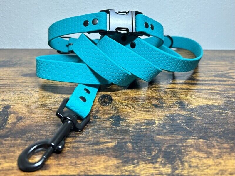 Hexa set modrozelený, černé kování 